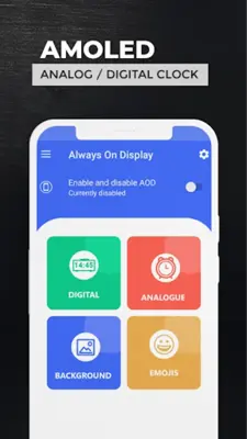 Always on Display Clocks android App screenshot 3